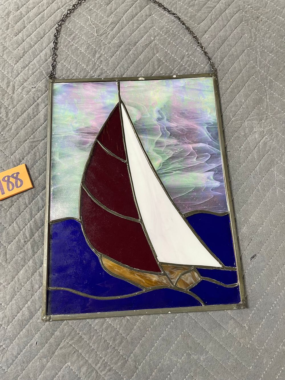 Lot 188: Antique Stained Glass