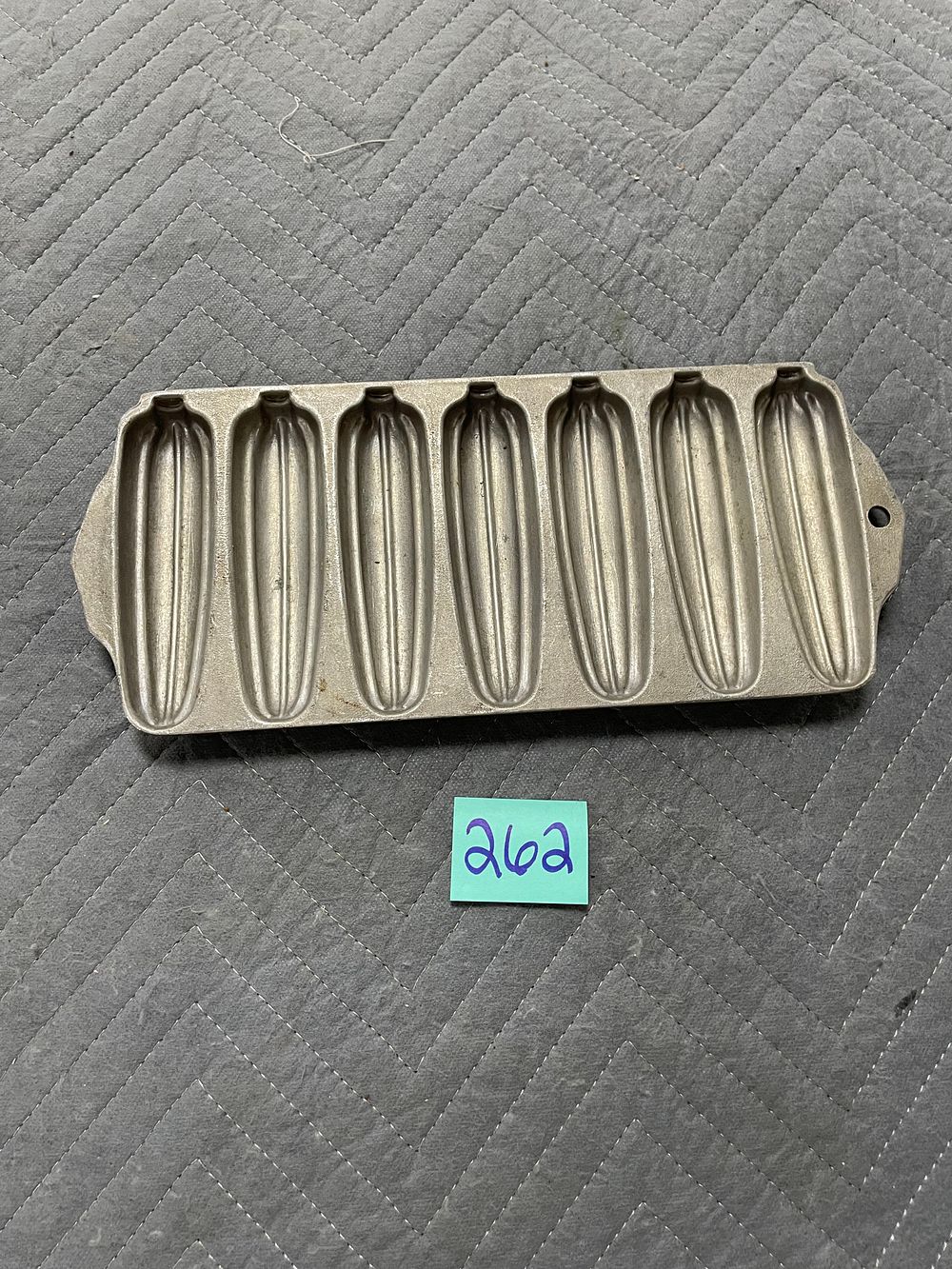 Lot 262: Aluminum corn stick pan