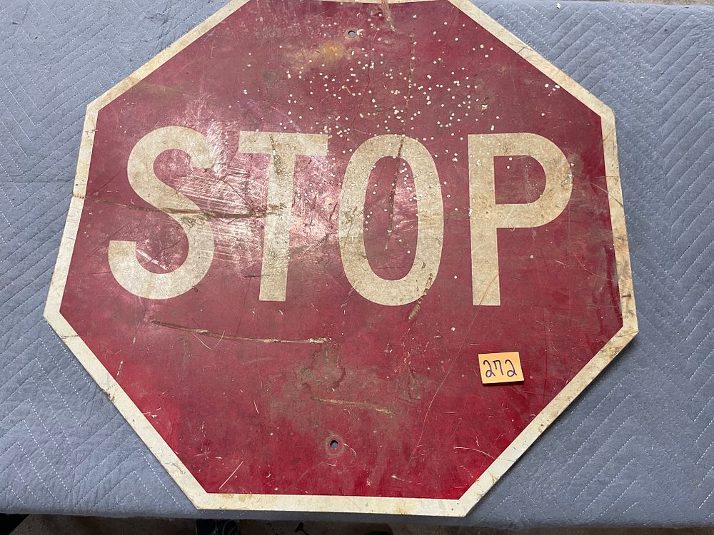 Lot 272: Stop Sign