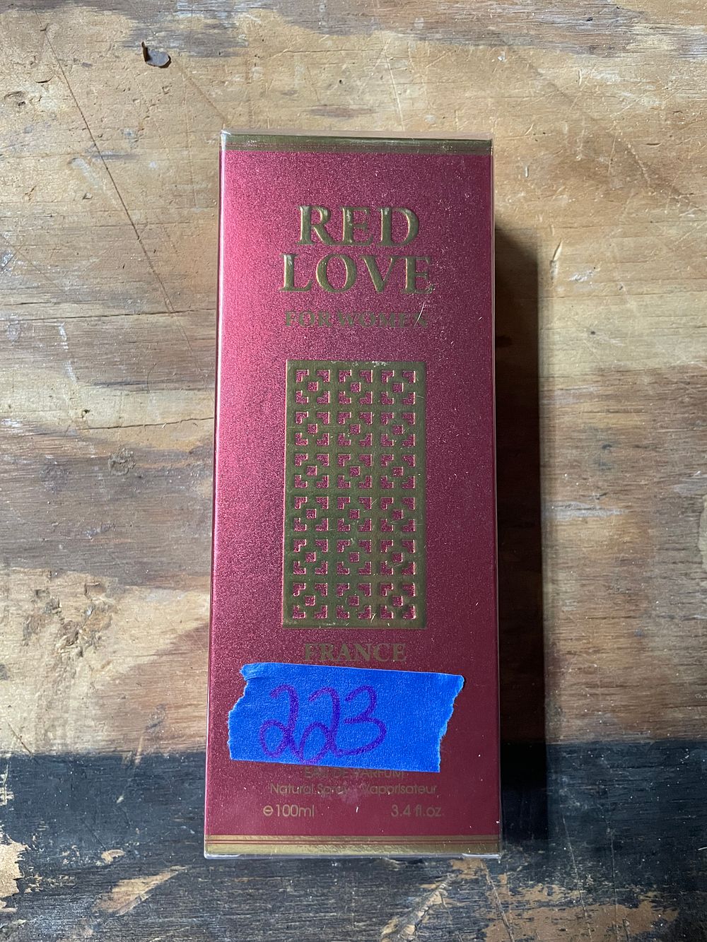 Lot 223: Red Love  Perfume For Woman