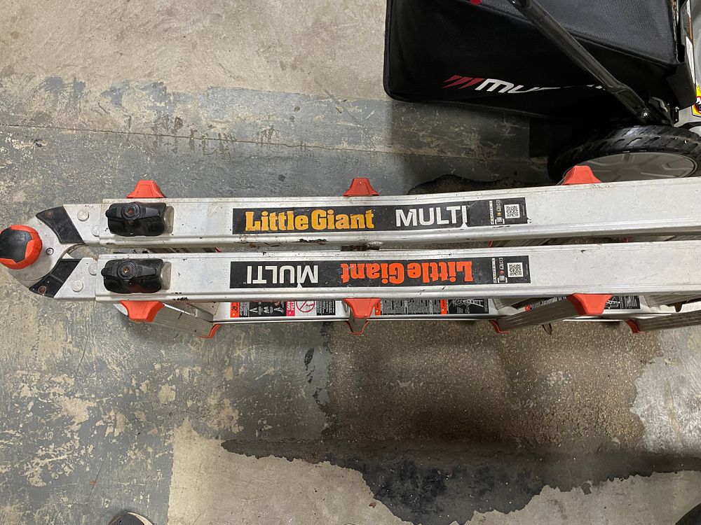 Lot 237: Little Giant Multi Position Ladder