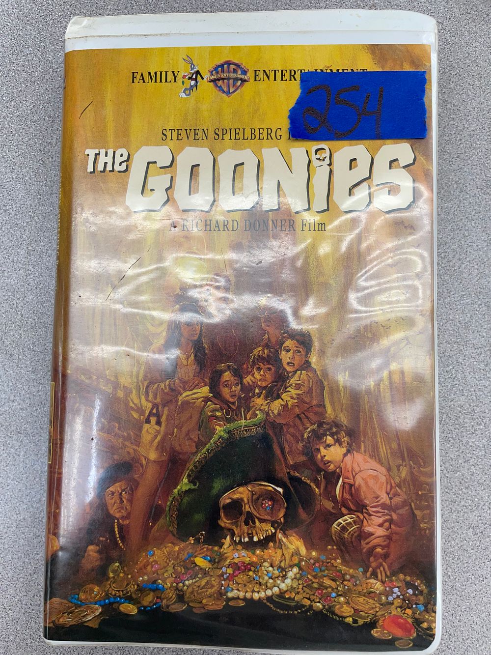 Lot 254: Goonies VHS