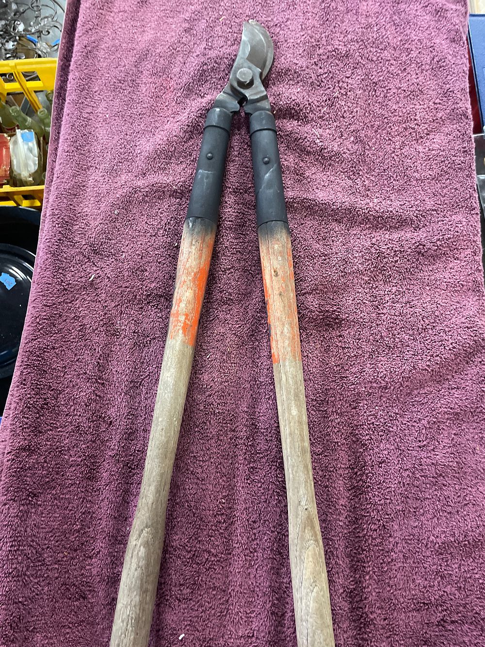 Lot 163: A Pair of Utilitarian Long-Handled Bypass Loppers