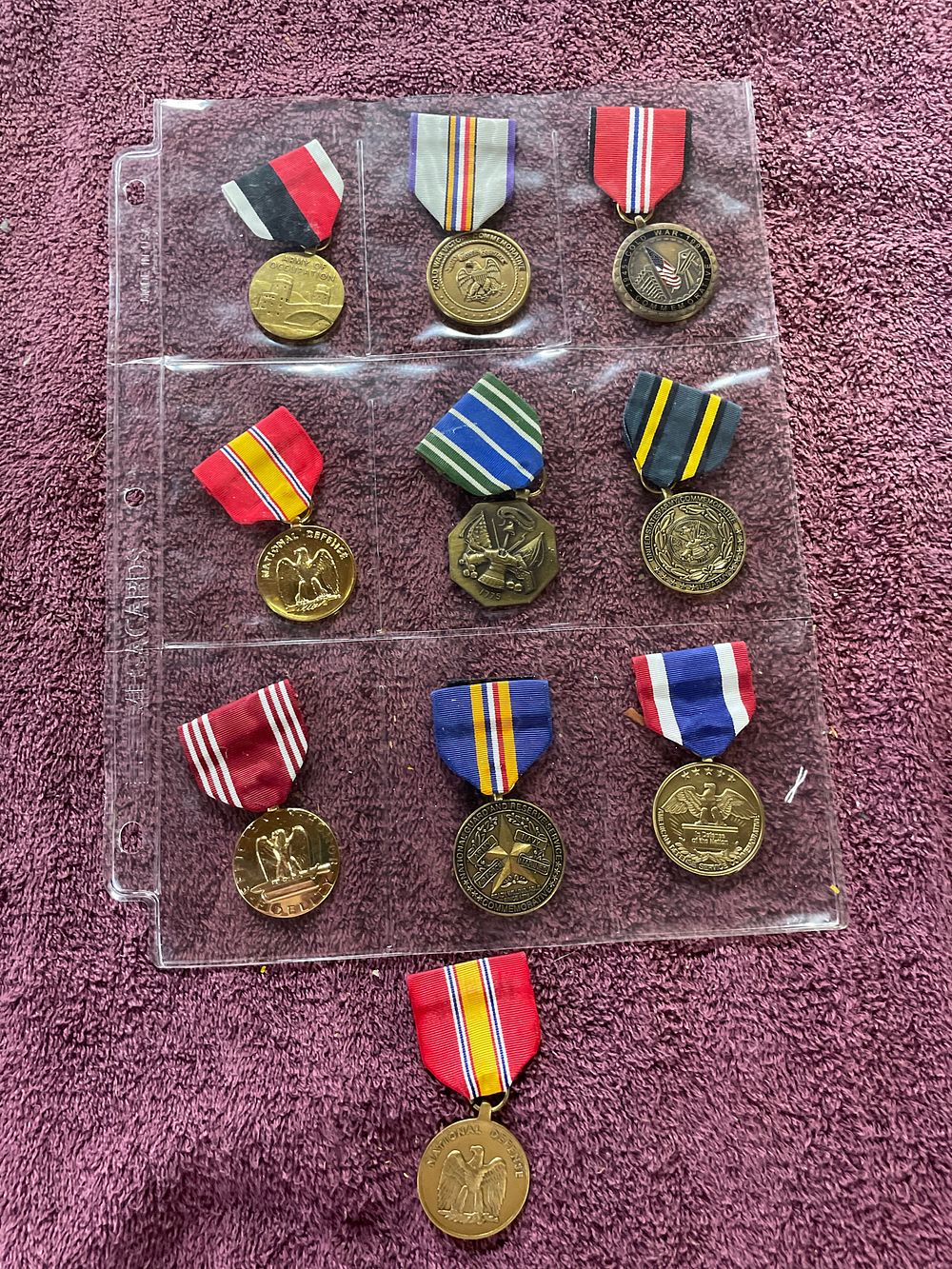 Lot 182: A Collection of US Military Medals