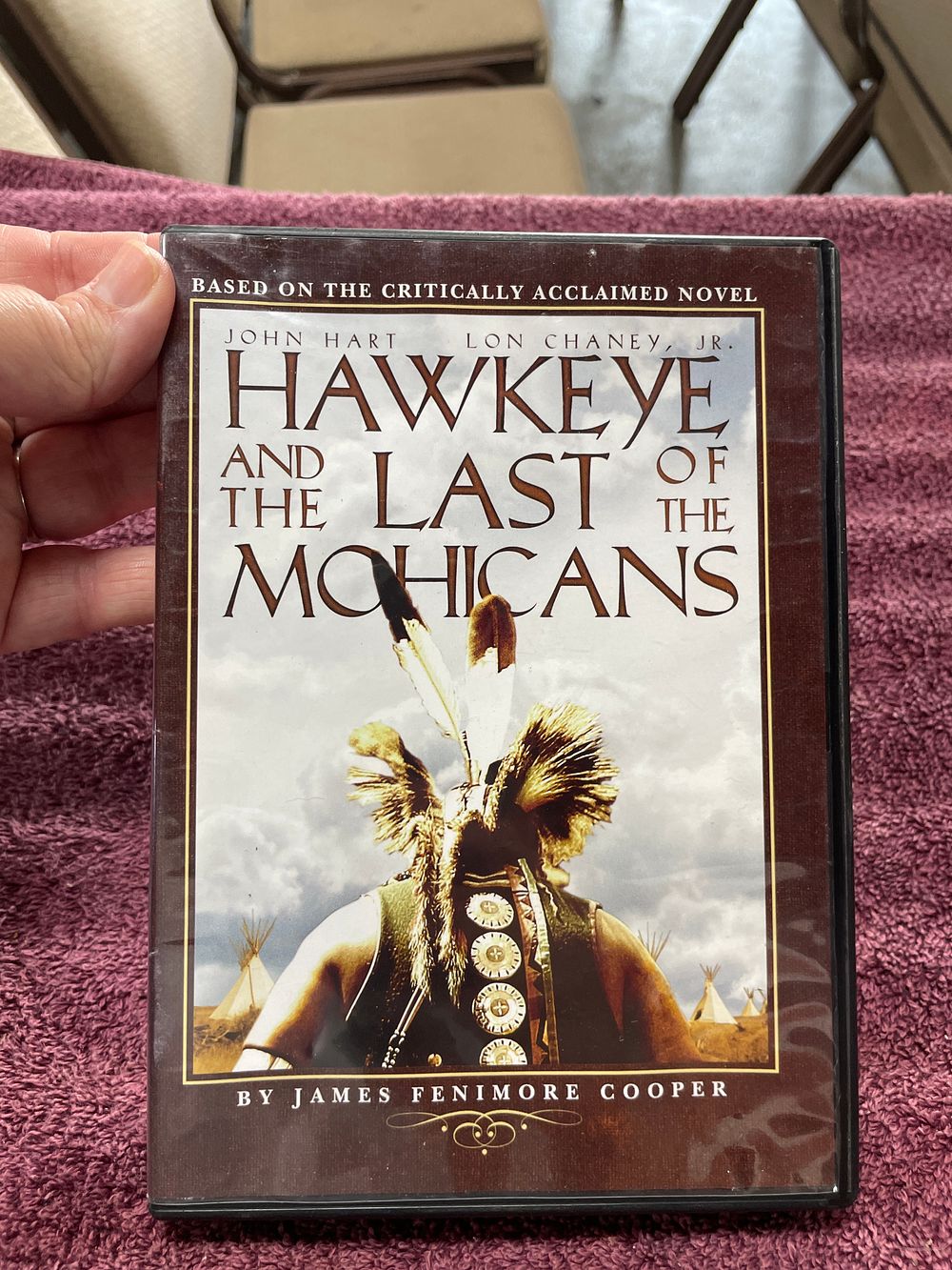 Lot 221: Hawkeye and The Last of The Mohicans DVD John Hart Lon Chaney Jr.
