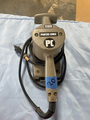 Porter-Cable Model 505 Heavy Duty Sander. A light gray/tan Porter-Cable Model 505 Heavy Duty 