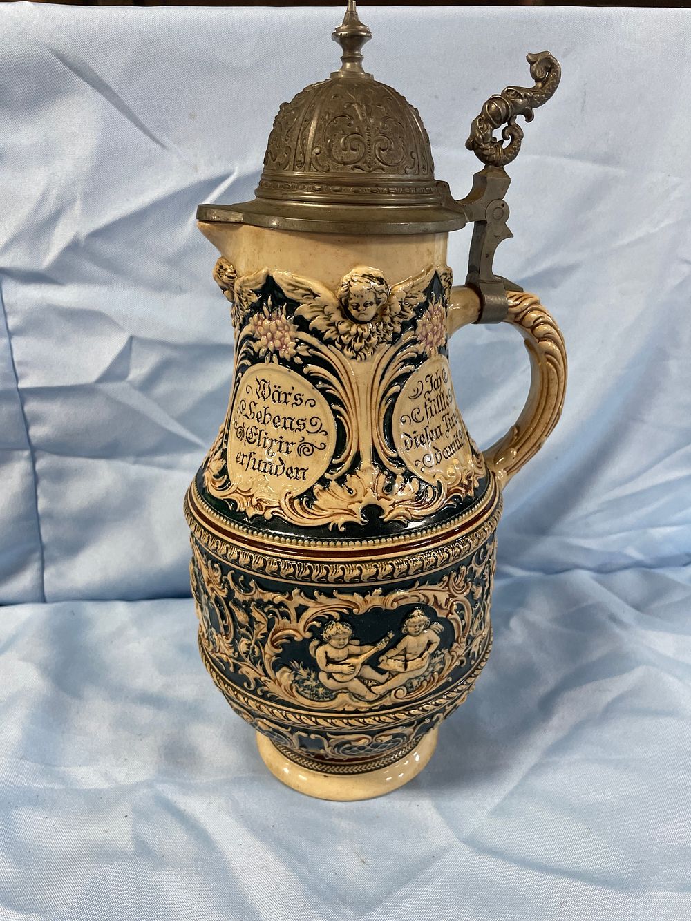 Lot 168: A Marzi & Remy German Ceramic Beer Stein