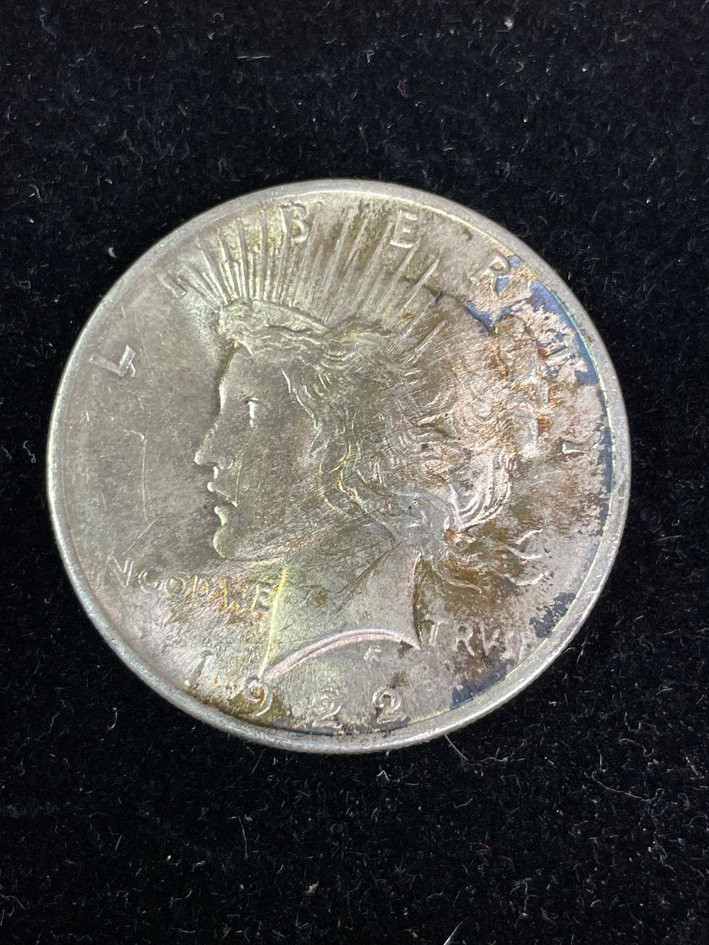 Lot 261: 1922 Silver Peace Dollar Coin