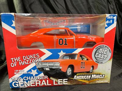 Ertl American Muscle The Dukes of Hazzard 1969 Dodge Charger General Lee 1:24 Scale Die-Cast 