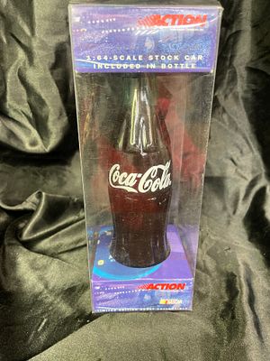 Bobby Labonte 2001 Coca-Cola Polar Bear 1:64 Diecast Car in Bottle by Action Racing Collectables. 