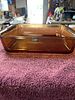 Two Anchor Hocking Amber Glass Baking Dishes. Two amber glass baking dishes including a Image - 2