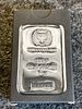 Germania Mint 5 oz 999.9 Fine Silver Cast Bar. A 5 oz Germania Mint 999.9 fine silver cast Image - 5