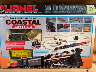 Lionel Coastal Limited 027 Gauge Model Train Set 6-11727. A Lionel Coastal Limited 027 gauge 