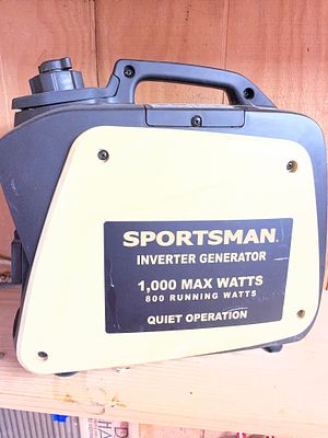 Sportsman 1000 Watt Portable Inverter Generator. A portable gasoline inverter generator 
