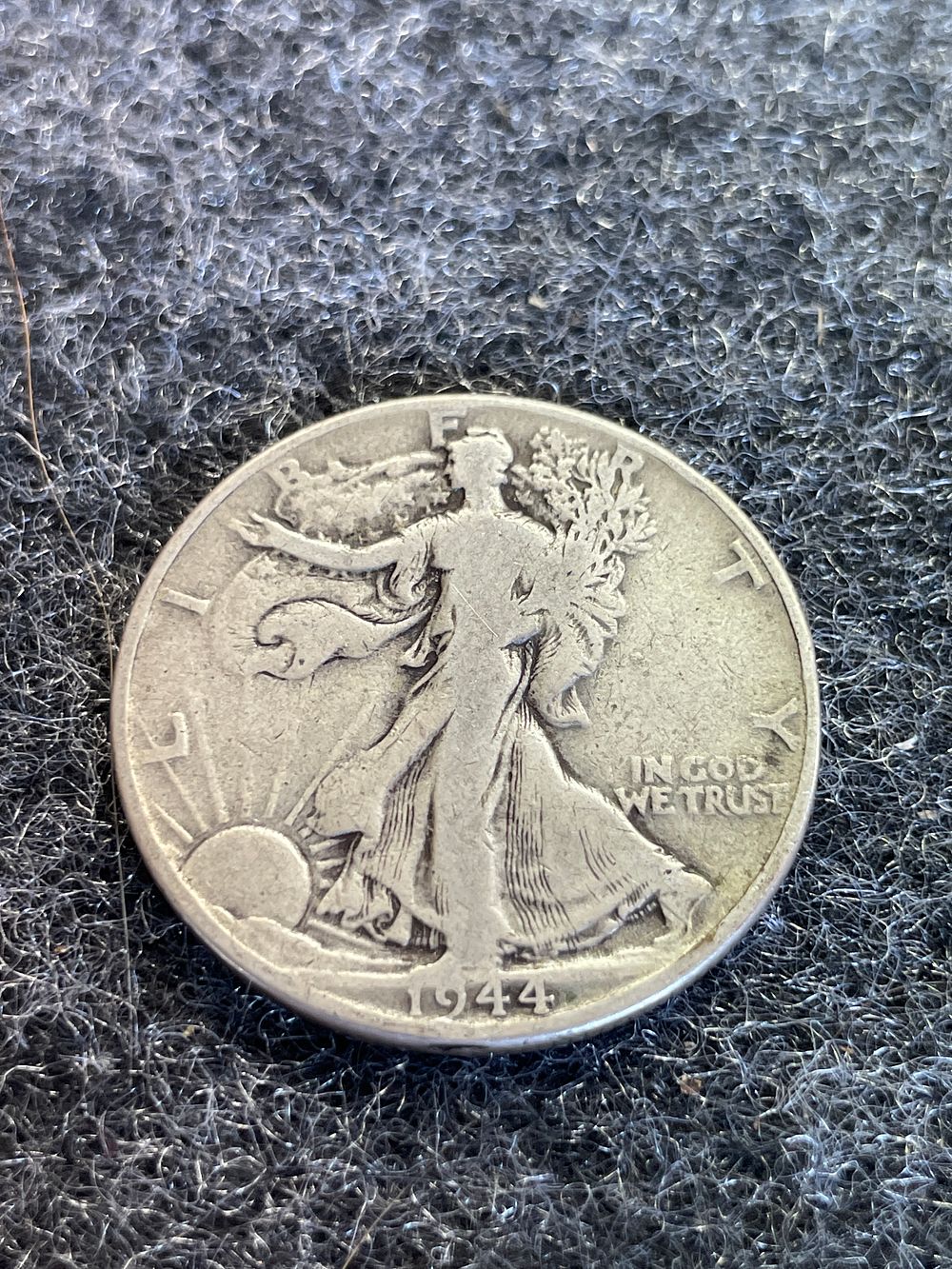 Lot 153: 1944 United States Silver Walking Liberty Half Dollar Coin