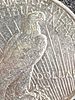 1922 United States Peace Silver Dollar Coin. A single 1922 United States Peace silver dollar Image - 4