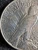 1922 United States Peace Silver Dollar Coin. A single 1922 United States Peace silver dollar Image - 5