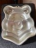 Two Wilton Character Cake Pans Winnie the Pooh and Scooby-Doo. Two silver-colored aluminum Image - 1