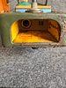 Vintage Masudaya Modern Toys Battery Operated Tin Army Jeep. A vintage olive green tin Image - 12