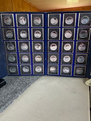 The International Mint NRA A Nation of Riflemen Silver Medals. 30 Medals. Each Medal weighing 