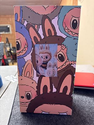 Stanley 40oz Quencher H2.0 Tumbler with Labubu Illustrations Unopened. A boxed Stanley Adventure 