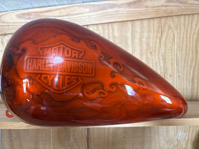Custom Painted Harley-Davidson EFI Sportster 4.5 Gallon Fuel Tank. One (1) custom-painted 