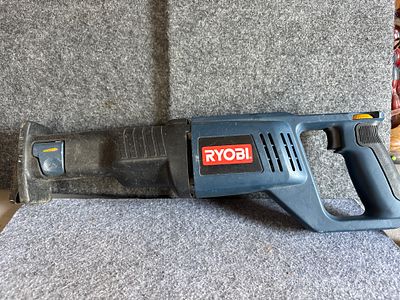 Ryobi RJ162V Corded Variable Speed Reciprocating Saw. A Ryobi model RJ162V corded variable speed 