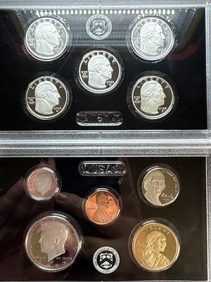 2023-S US Mint 999 Silver Proof Set. This 2023 US Mint Silver Proof Set consists of ten coins 