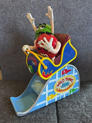 M&M's Mars Inc. Wild Thing Roller Coaster Candy Dispenser. This character candy dispenser is 