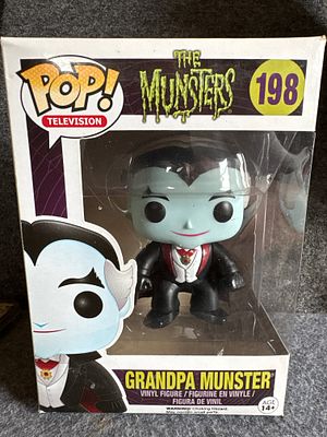 Funko Pop! Television The Munsters Grandpa Munster Vinyl Figure #198. This stylized vinyl 