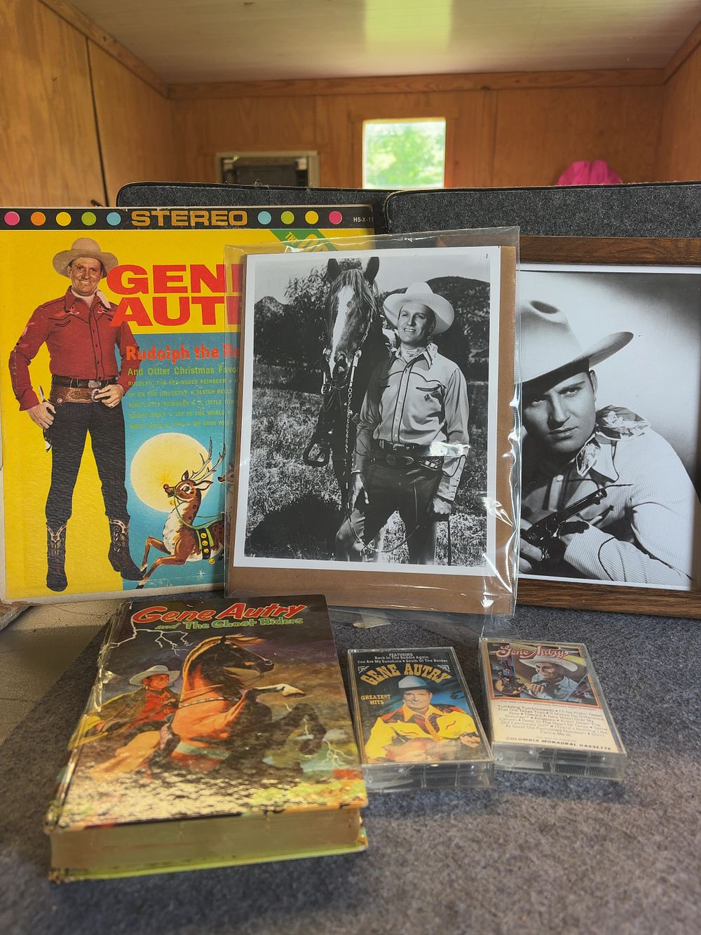 Lot 163: A collection of Gene Autry things.