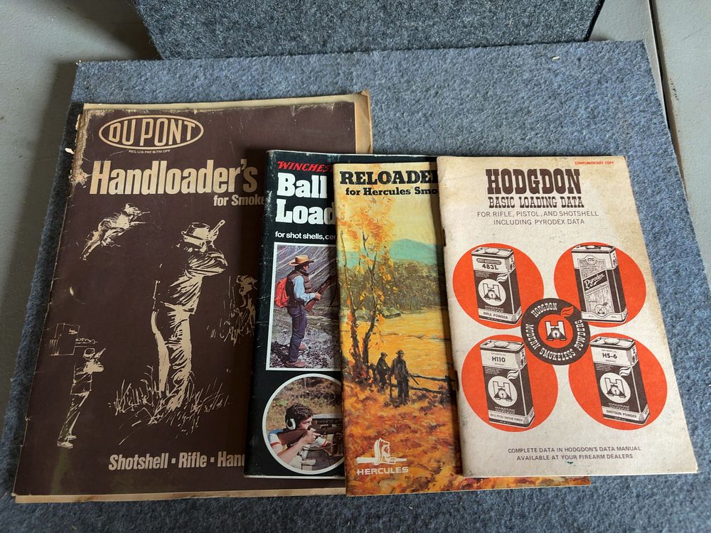 Lot 170: A Group of Four Vintage Ammunition Handloading and Powder Guides