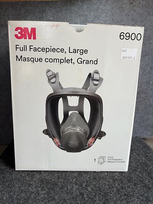 3M 6900 Full Facepiece Reusable Respirator Large. A 3M model 6900 full facepiece reusable 