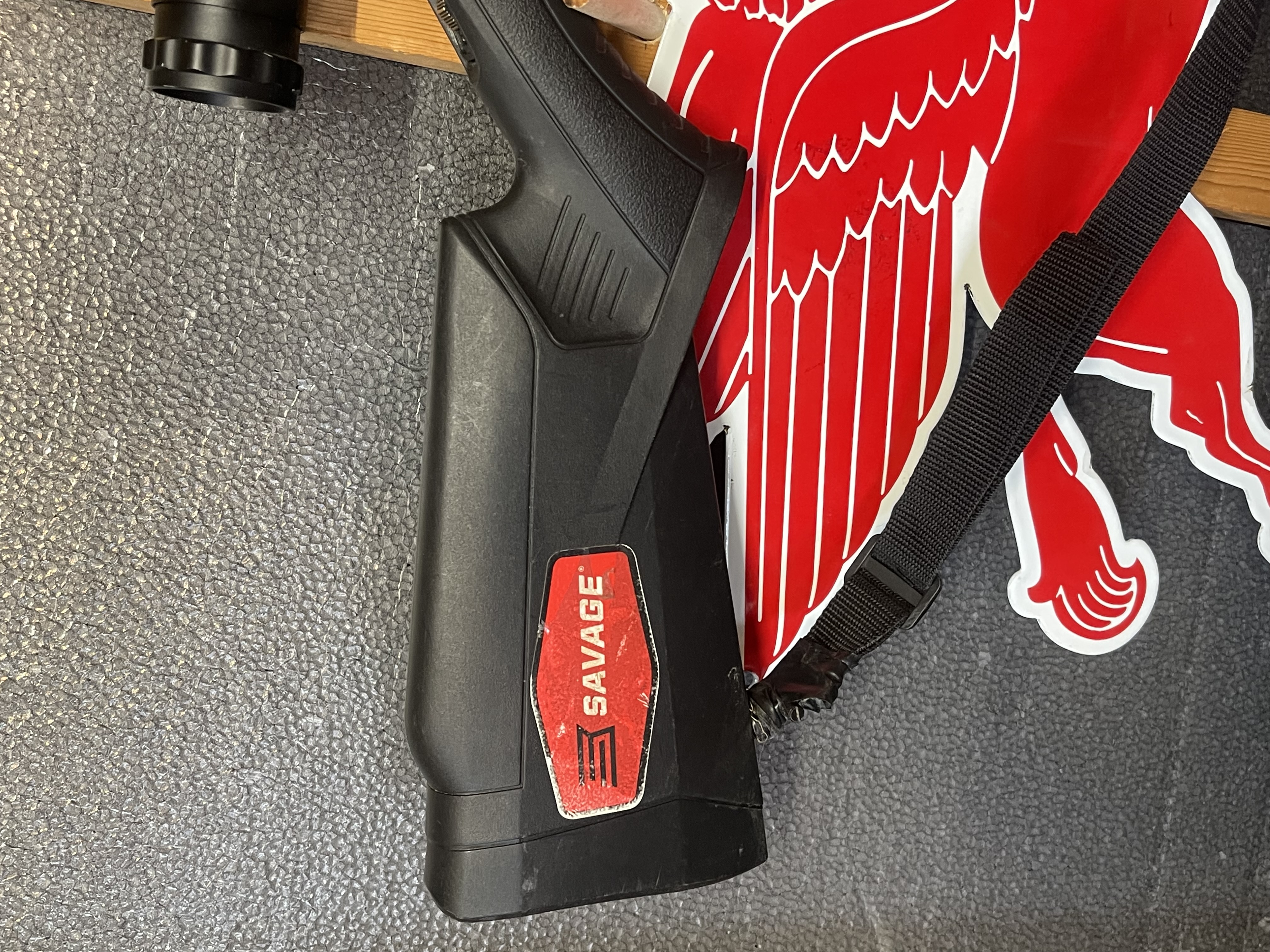 Savage B22 Magnum F 22 WMR Bolt-Action Rimfire Rifle with scope