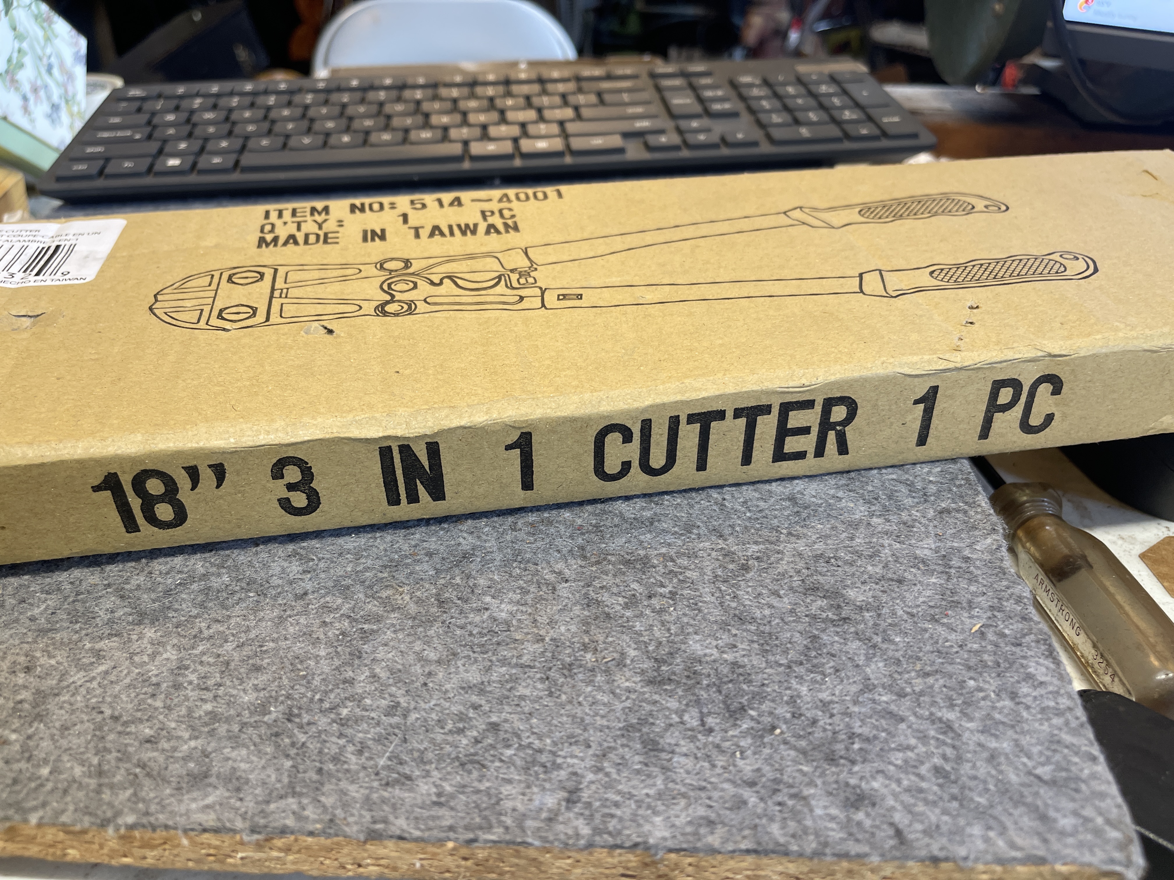 18-Inch 3-in-1 Multi-Purpose Cutter new in box unopened