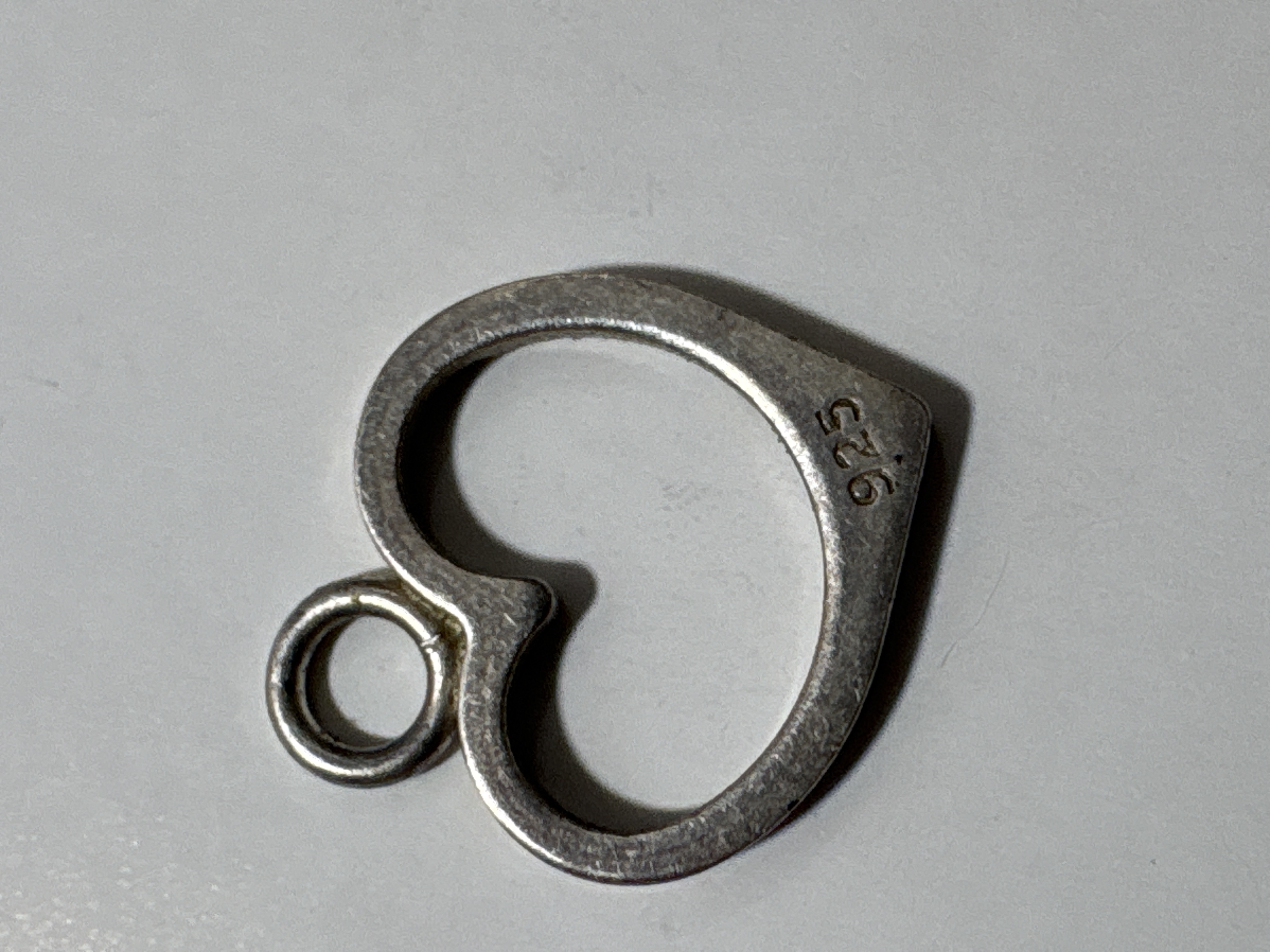 Two Sterling Silver Heart Pendants Including Silpada Floral Design
