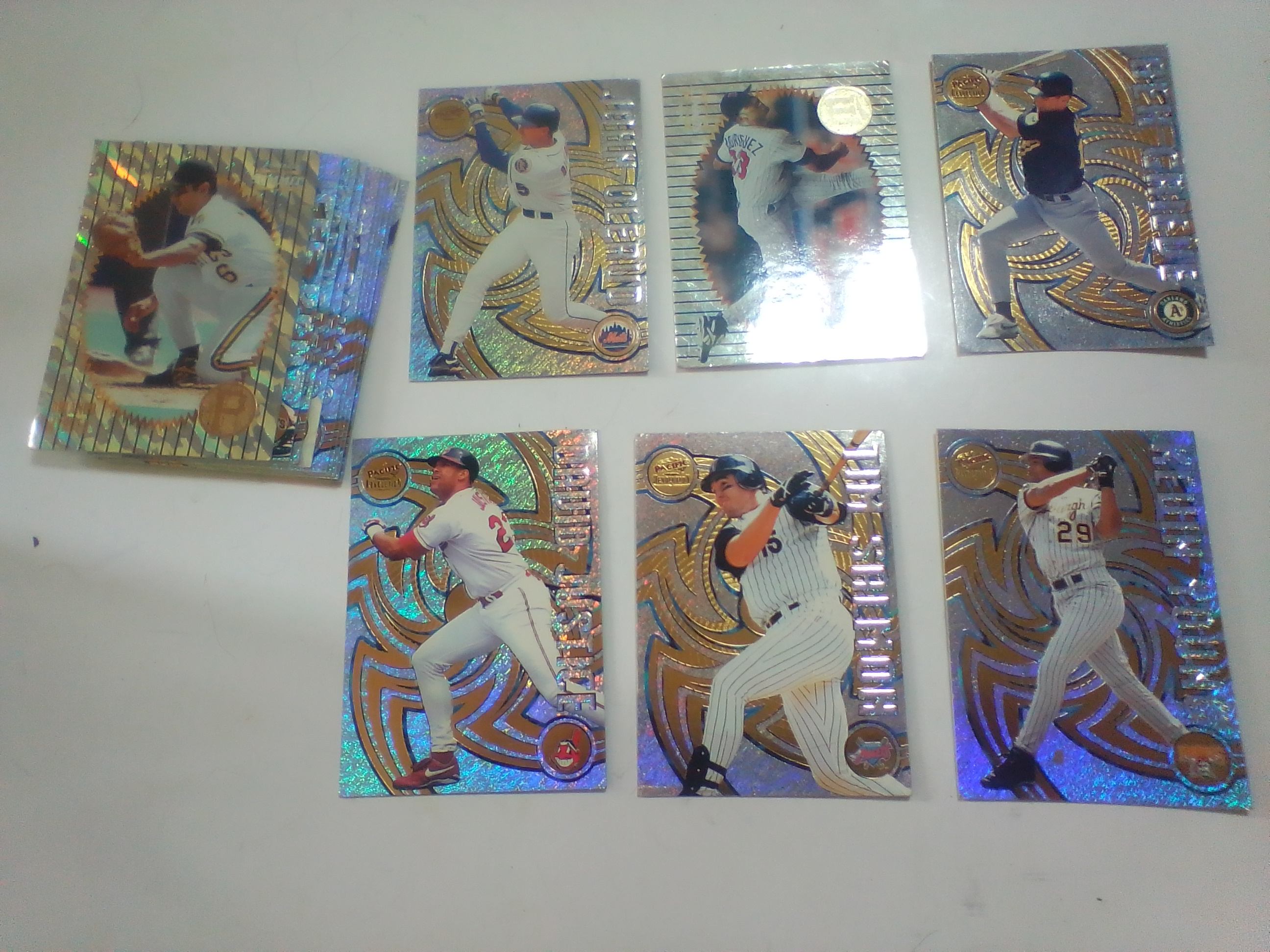A Collection of Pacific Revolution and Pinnacle Summit MLB Baseball Cards