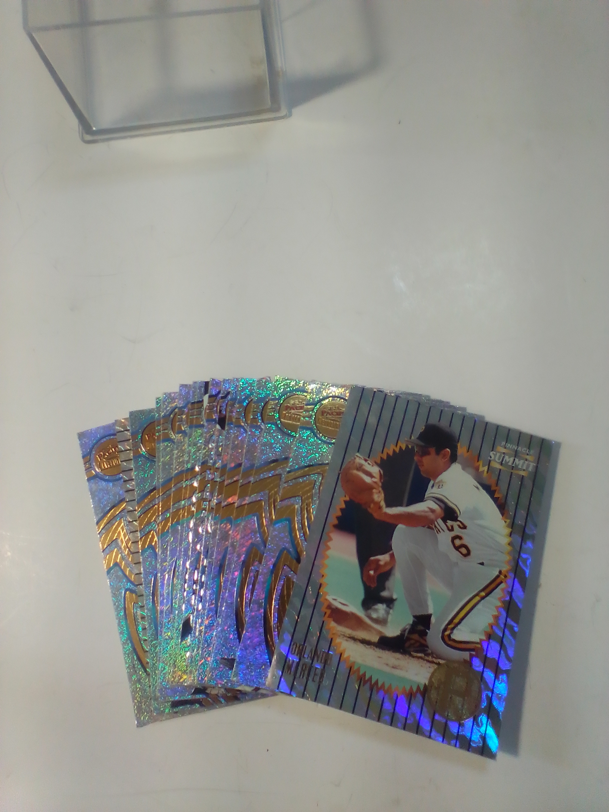 A Collection of Pacific Revolution and Pinnacle Summit MLB Baseball Cards