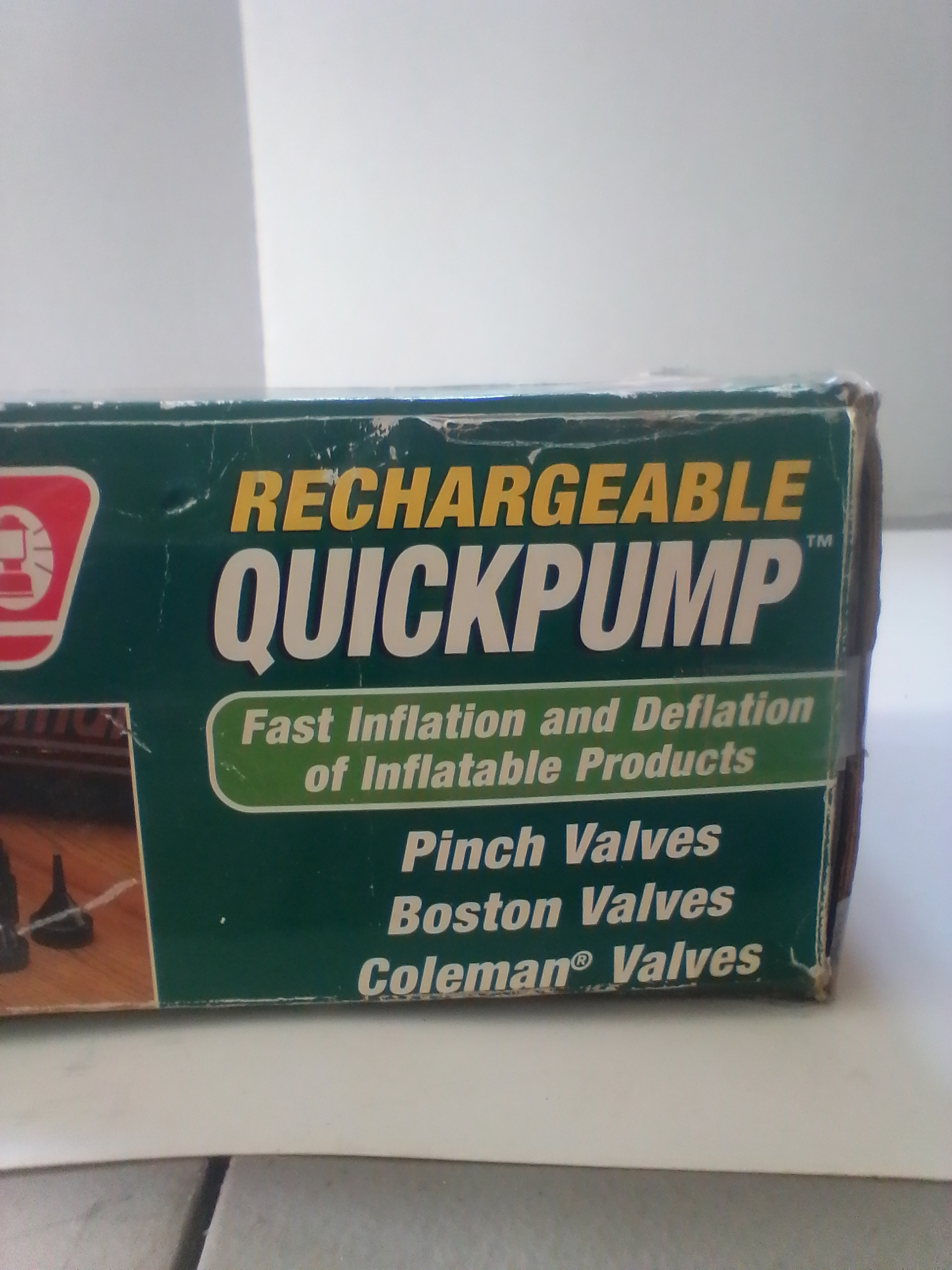 Coleman Rechargeable QuickPump Model 5999-400 in Original Box