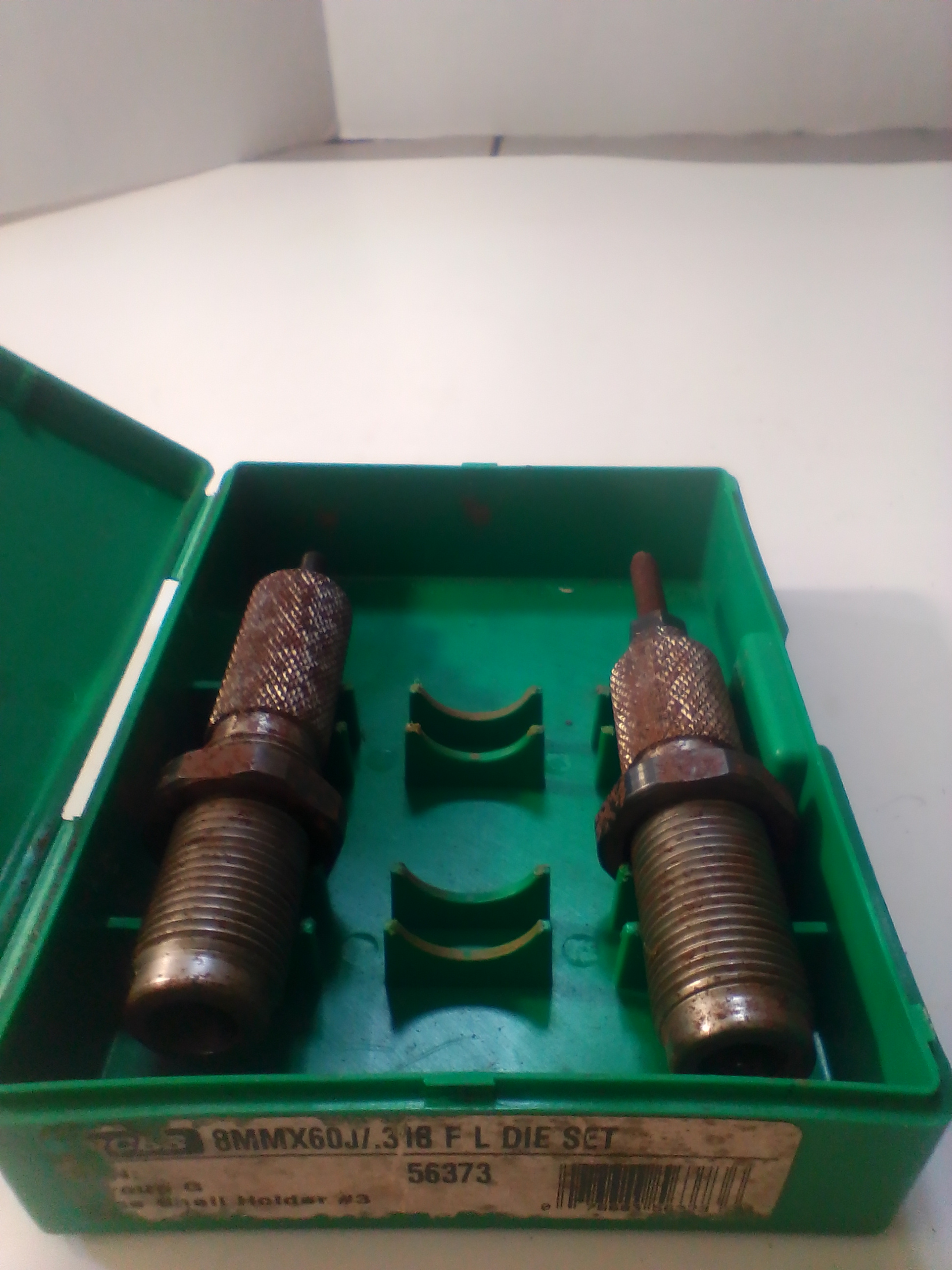 RCBS 8mm x 60mm J (.318) Full-Length Two-Die Reloading Set