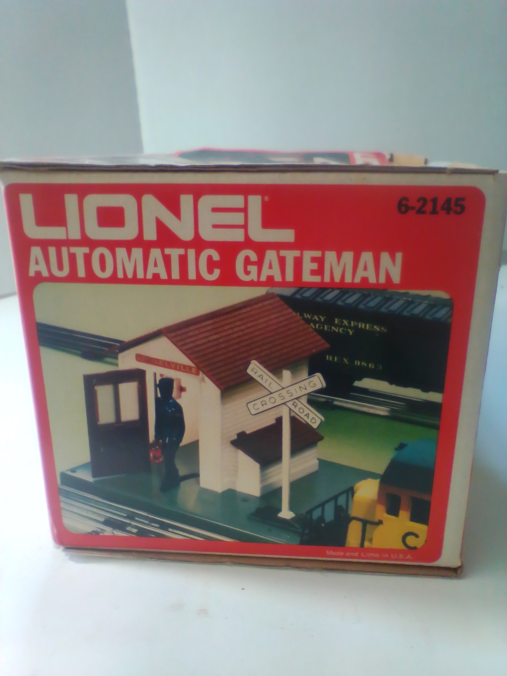 Lionel O Scale Automatic Gateman Model 6-2145 with Original Box and Instructions