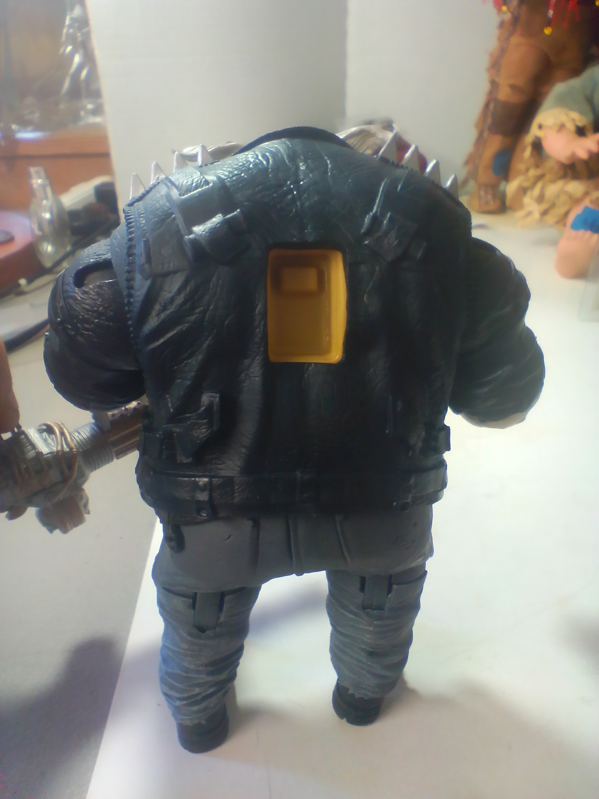 A Pair of TMP Intl. LLC Articulated. Two Spawn Action Figures and a Heavy Weapon Robotic Accessory McFarlane Toys