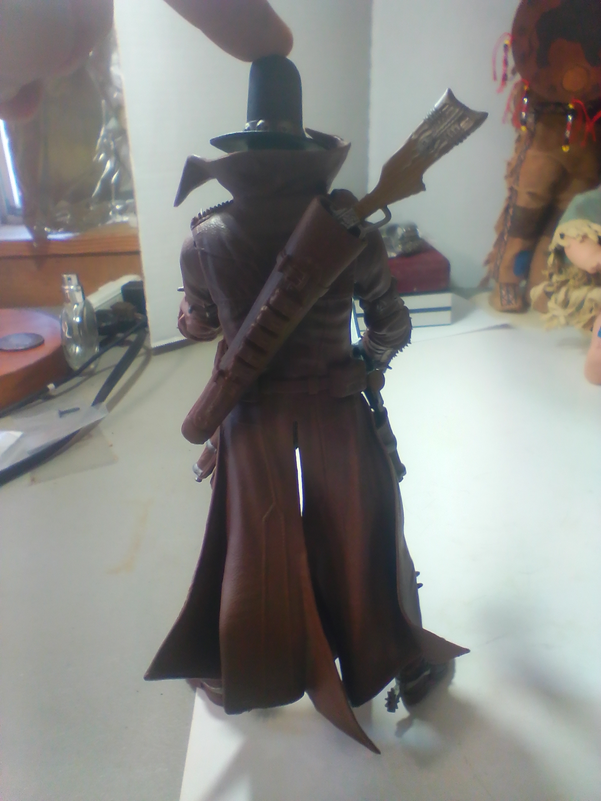 A Pair of TMP Intl. LLC Articulated. Two Spawn Action Figures and a Heavy Weapon Robotic Accessory McFarlane Toys