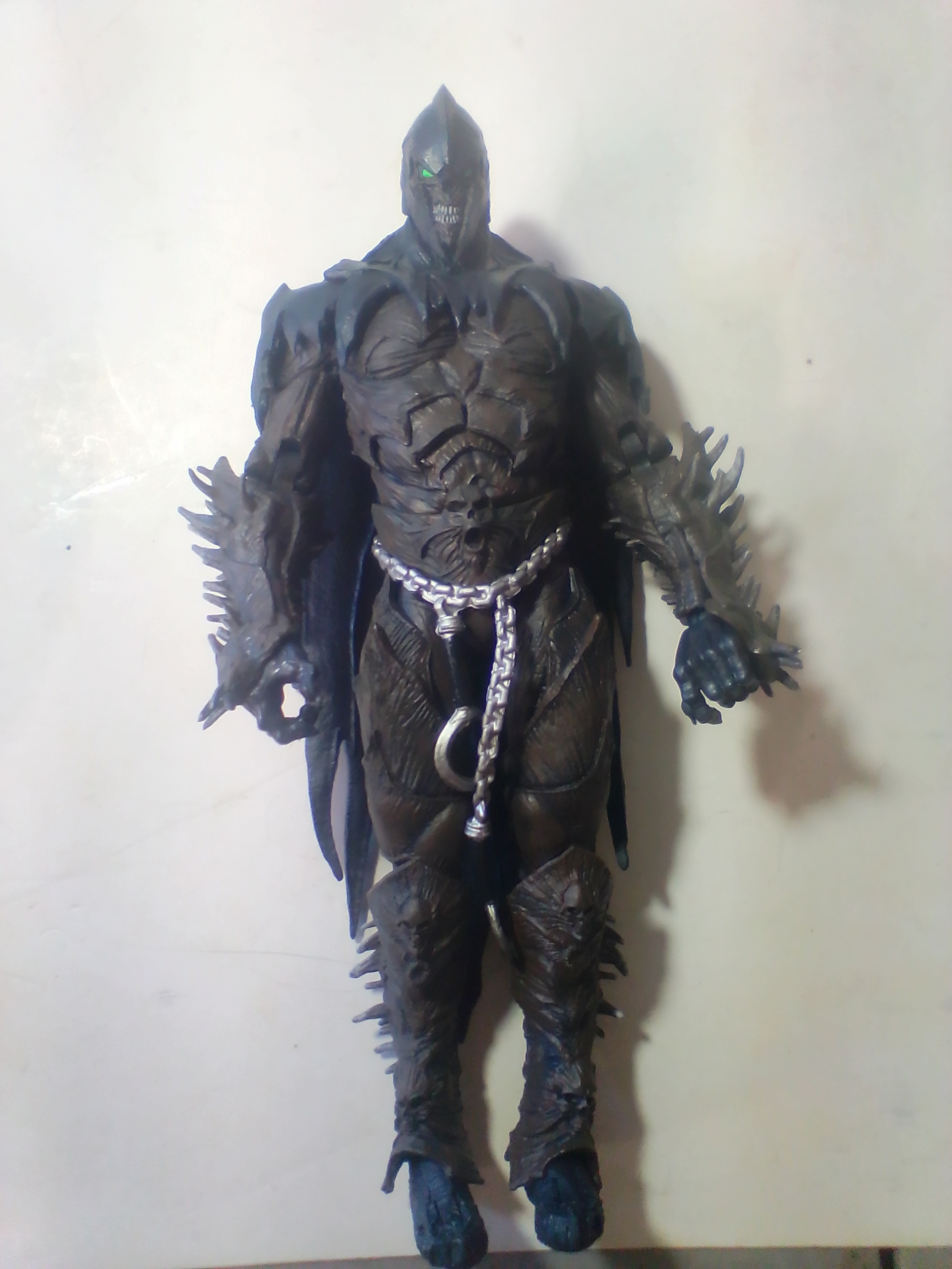 Three McFarlane Toys Spawn Universe 7 Inch Articulated Action Figures A Pair of TMP Intl. LLC Articulated Plastic Spawn Action Figures