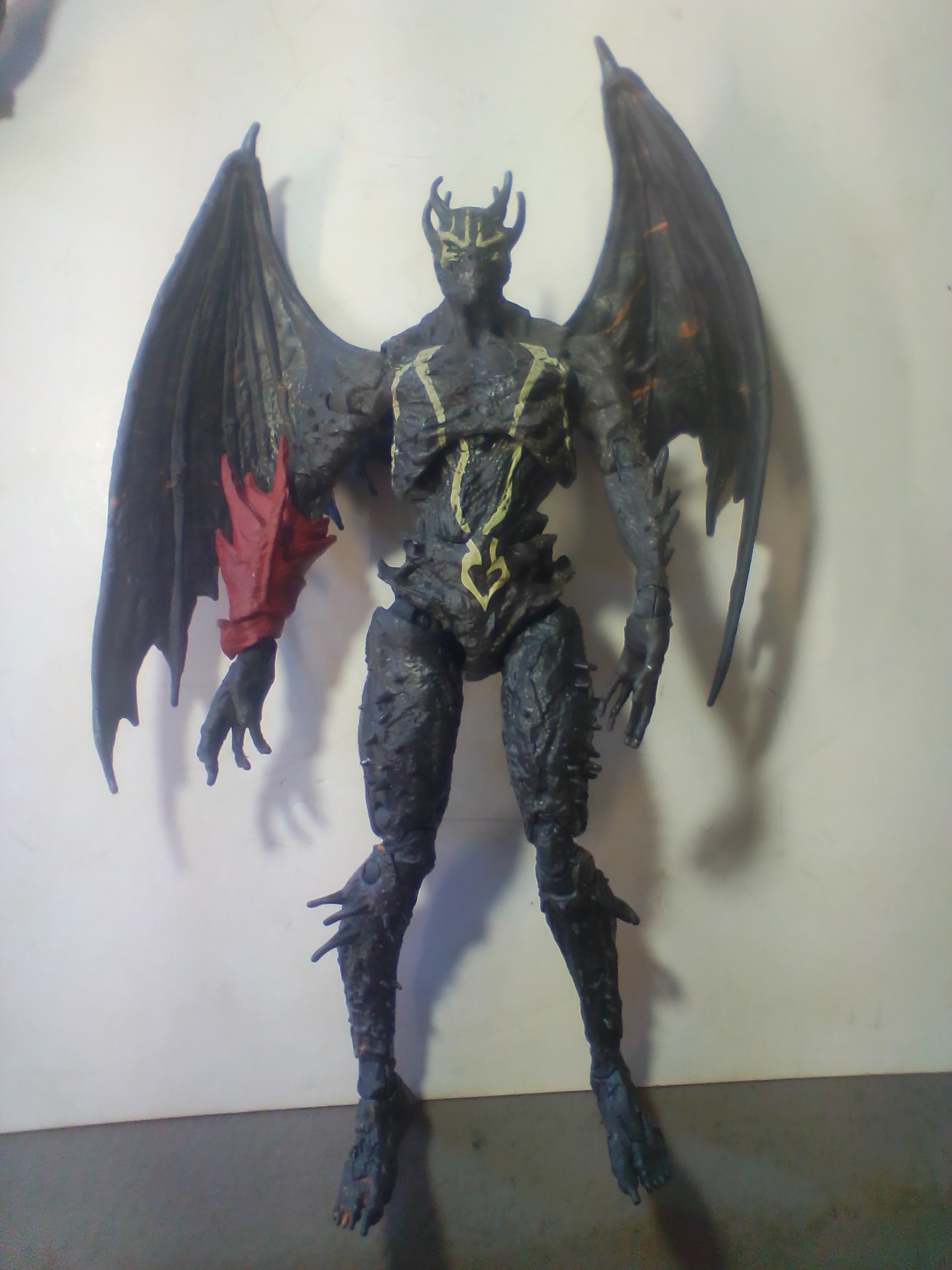 Three McFarlane Toys Spawn Universe 7 Inch Articulated Action Figures A Pair of TMP Intl. LLC Articulated Plastic Spawn Action Figures