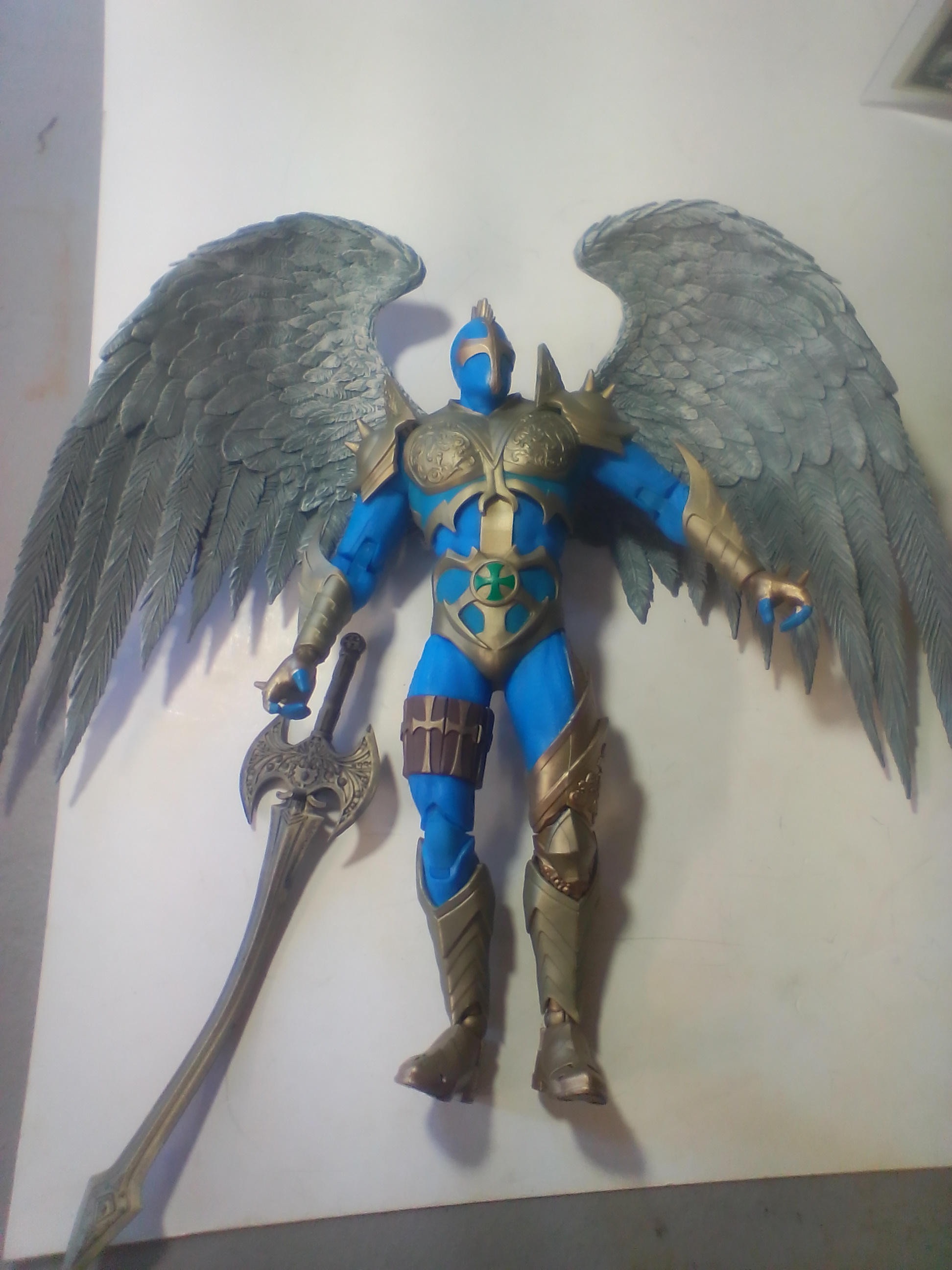 McFarlane Toys Spawn The Redeemer 7-Inch Action Figure with Wings and Sword A TMP Intl. LLC Articulated Plastic Action Figures
