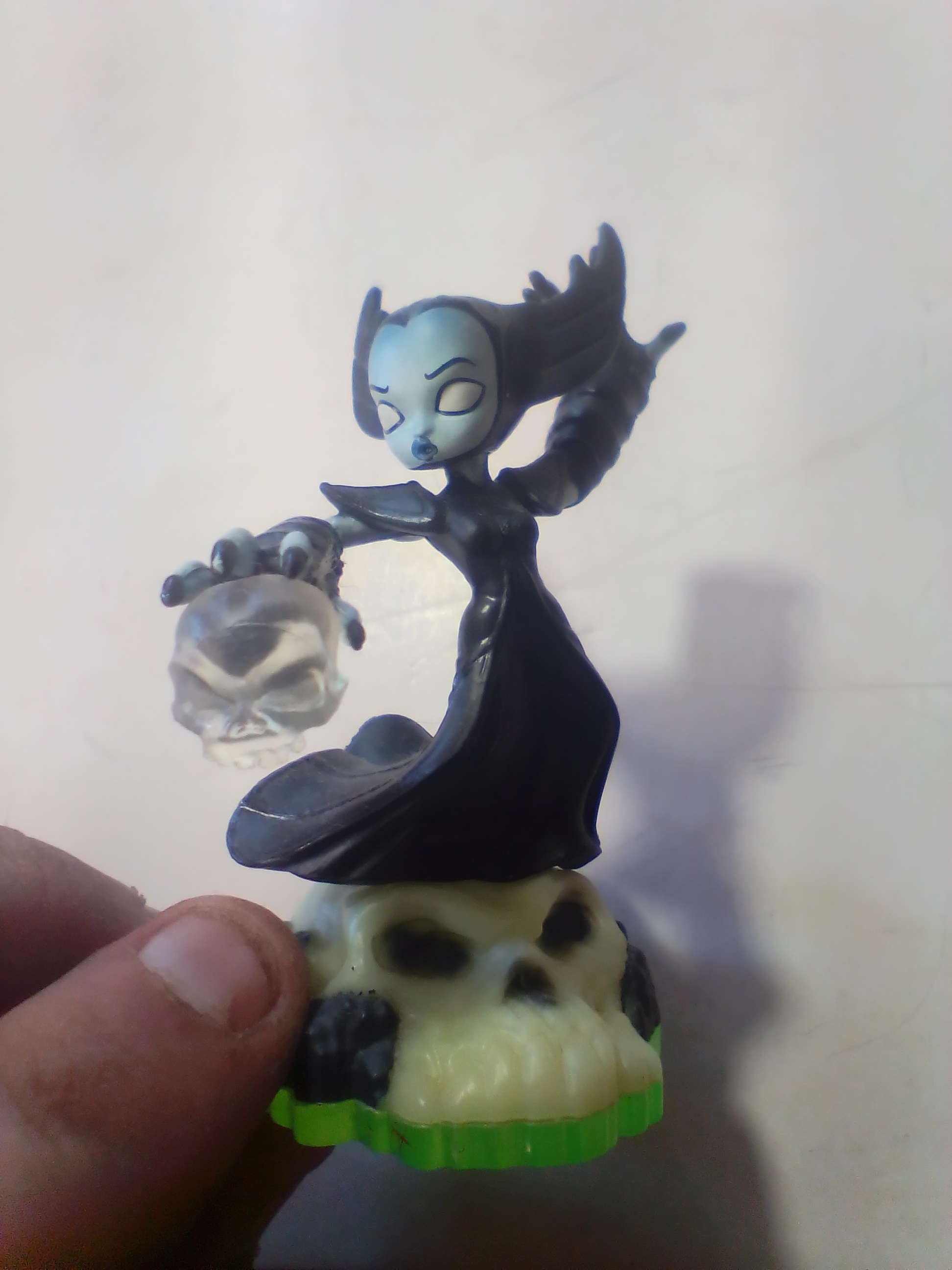 A Collection of Skylanders Interactive Toy Figures Including Spyro and Undead Element Characters