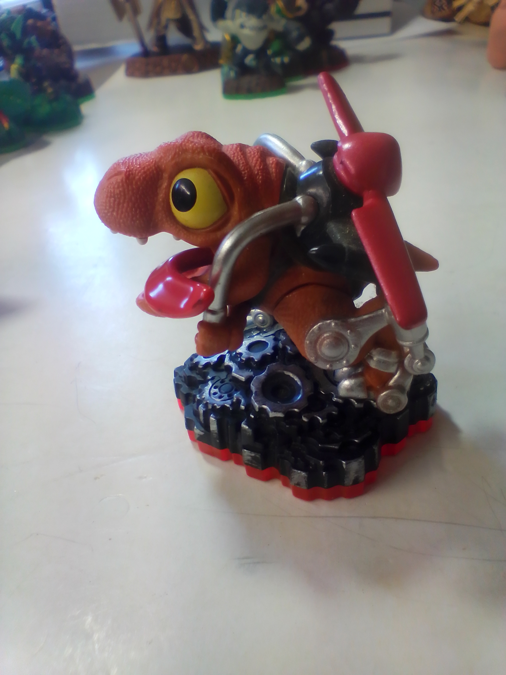 A Collection of Skylanders Tech Element Interactive Game Figures