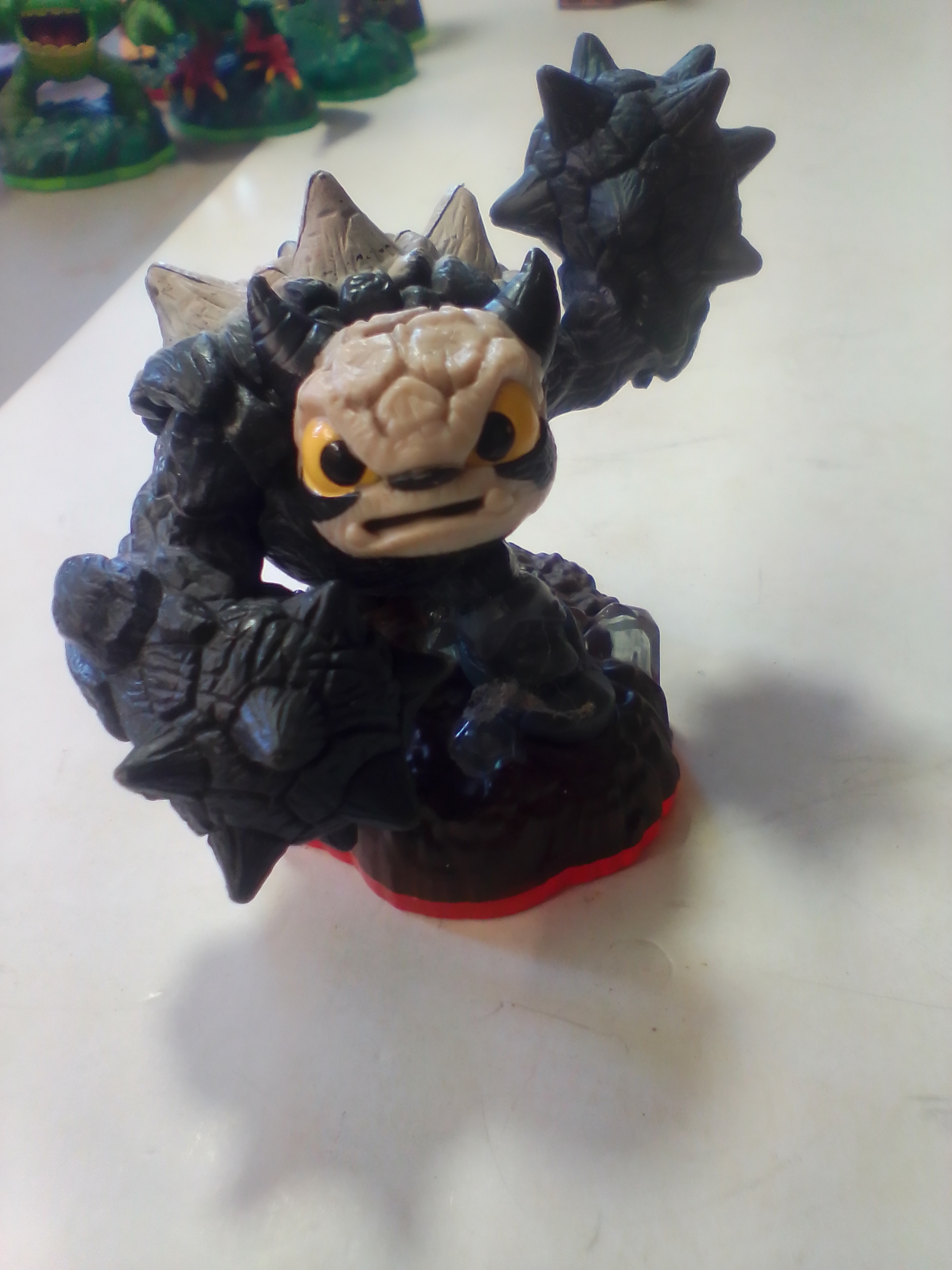 A Collection of Skylanders Video Game Accessory Figures including Dark Spyro