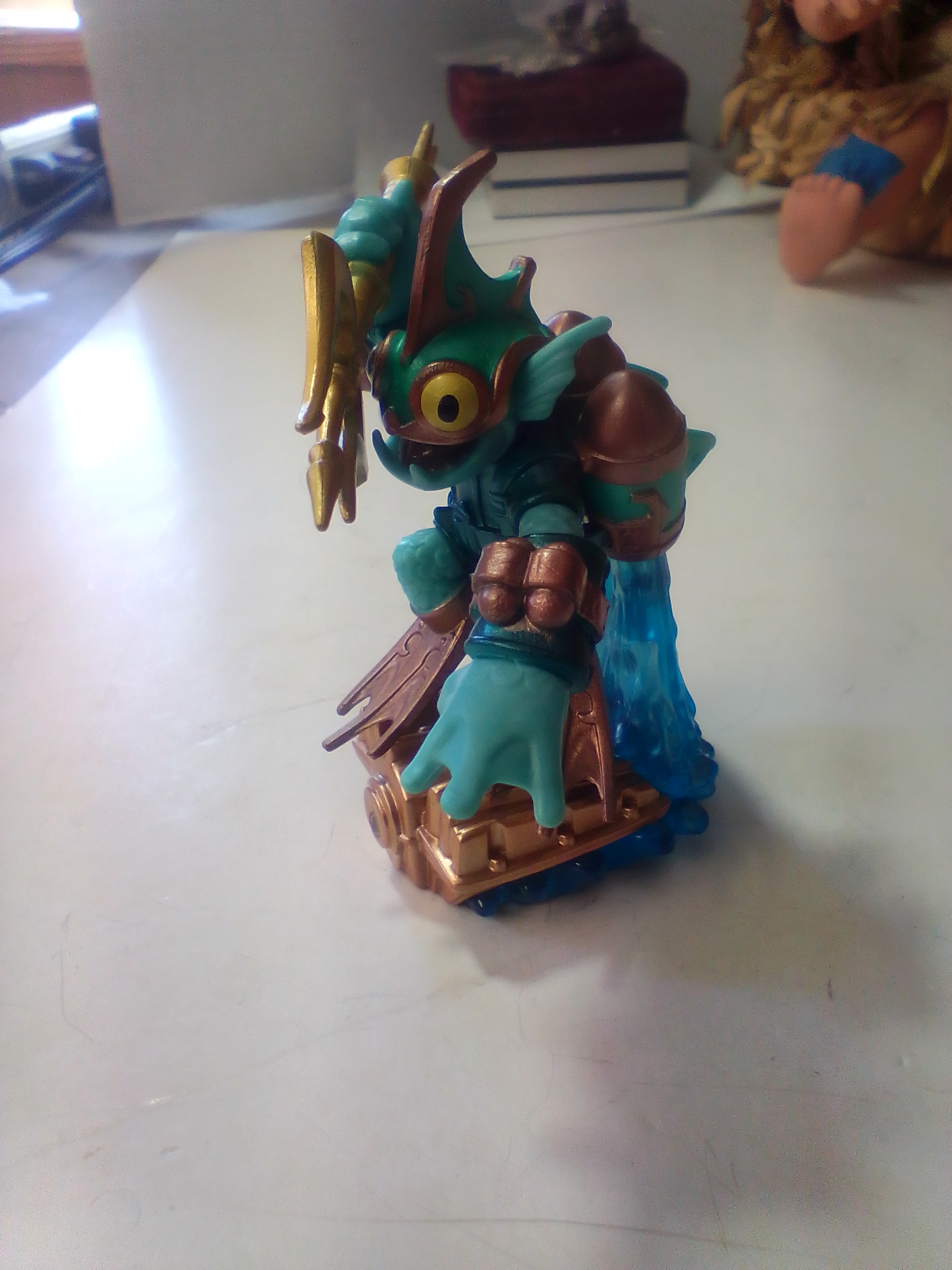 A Collection of Five Activision Skylanders Game Figurines